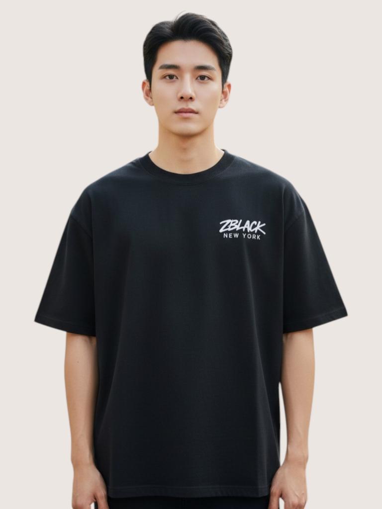 ZBLACK New York Signature Short Sleeve T-Shirt (Black)