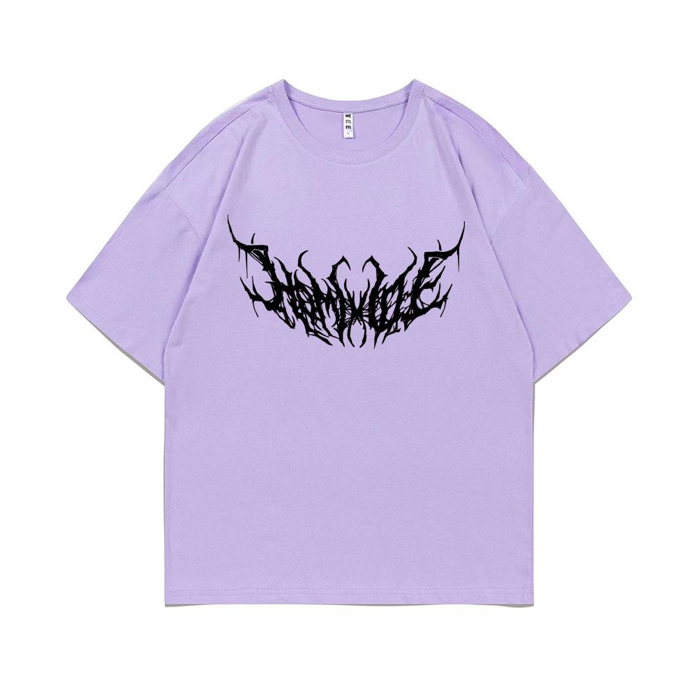 Hip Hop Rapper Playboi Carti Opium Homixide Gang Print T-shirt Men Women Casual Pure Cotton Tshirt Male Fashion Loose T Shirts