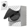 Washing machine cover Fleece-lined washing machine cover Waterproof and sun-protective bathroom cover Dryer cover