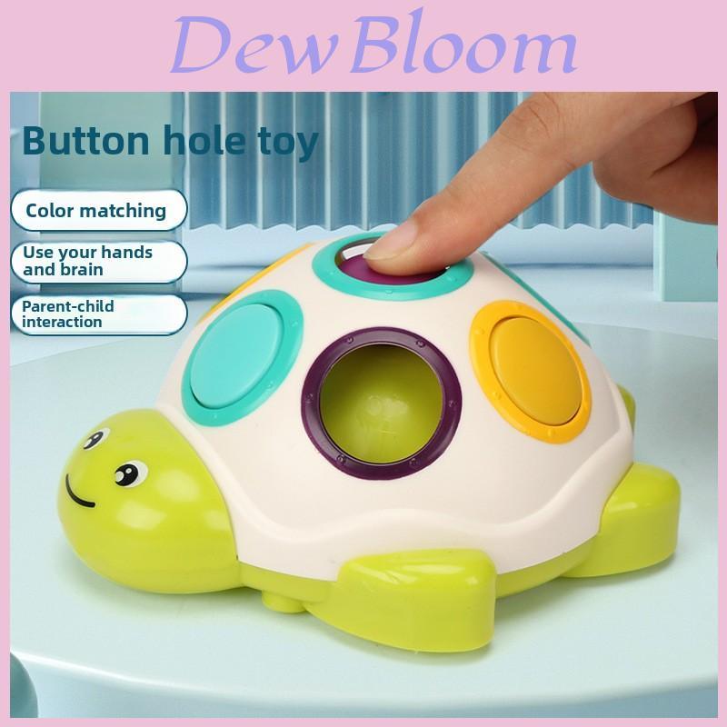 Baby Early Education Turtle Push And Grab Toy For 12 Months And Up