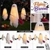 3-Pack Flying and Decorations for Halloween Indoor Outdoor Garden Porch Festive