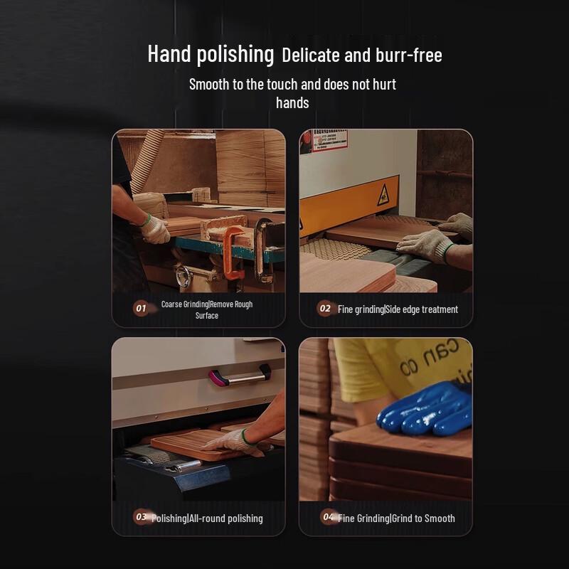 Solid Wenge Wood Kitchen Cutting Board