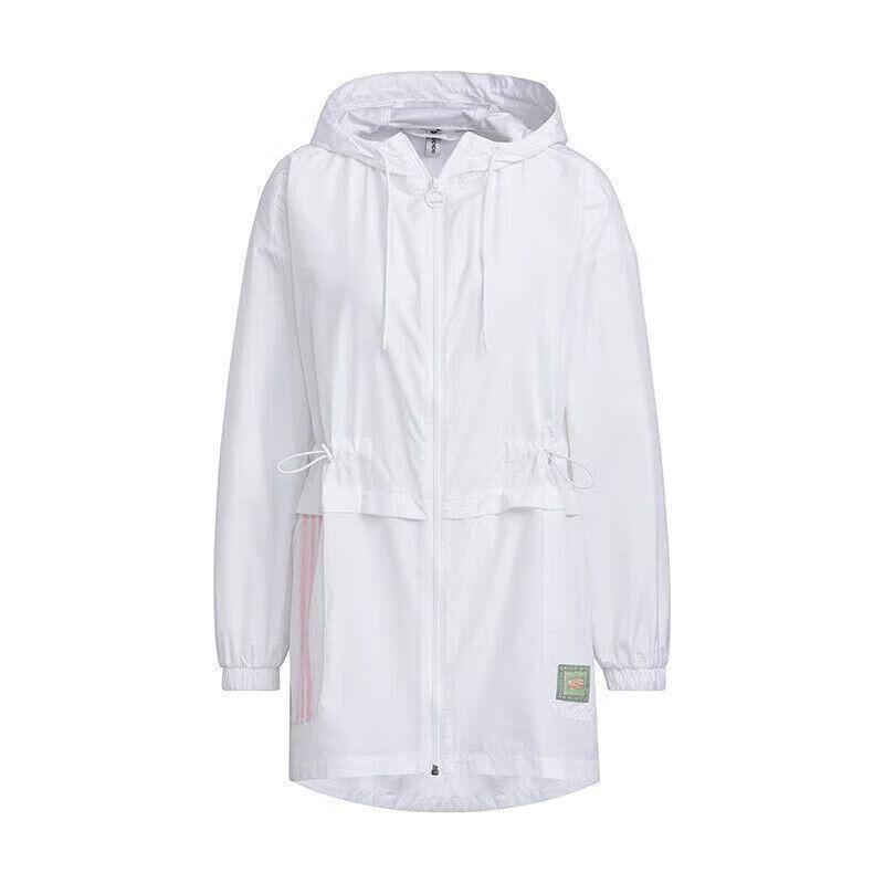 Adidas Women's Mid-Length Hooded Sport Jacket IJ6619