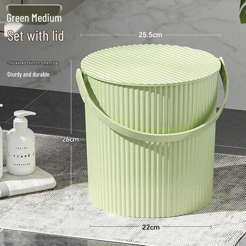 Baydo Thickened Portable Multi-purpose Bucket with Lid