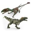 Simulation Jurassic Dinosaur Model Feathered Dragon Leaping Dragon Aeolus Pterosaur Allosaurus Static Ornament Toy