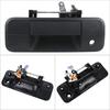 Tailgate Handle Liftgate Latch with Keyhole 2007 - 2013 Toyota Tundra, Rear Exterior Textured Black Replaces 690900C040, 81213