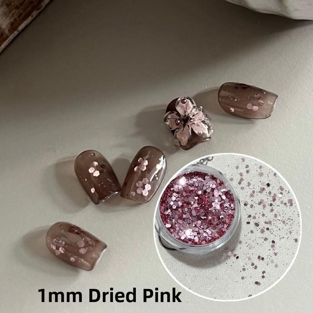 Polka Dot Glitter Nail Accessories Colorful Sequins Nail Decorations  Nail Salon