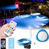 Pool 2 Lights In 1 Submersible Led Lights Remote Ip68 Waterproof Music Bluetooth