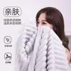 Quick-drying wrap towel, bath towel, absorbent couple student coral fleece soft dry hair, household bath towel does not shed hair