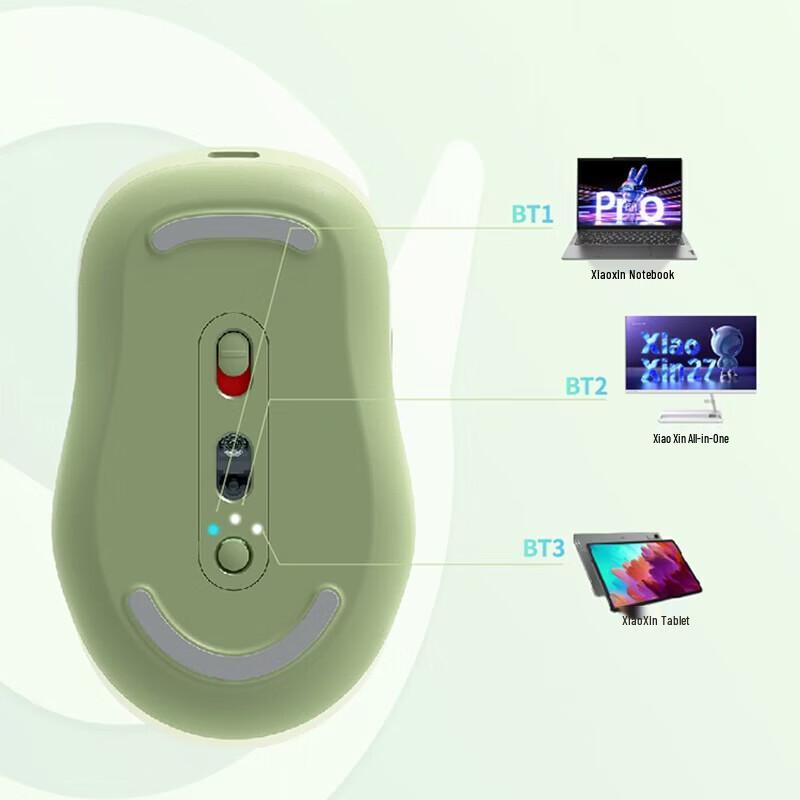 Lenovo Xiaoxin M3 Wireless Bluetooth Rechargeable Mouse