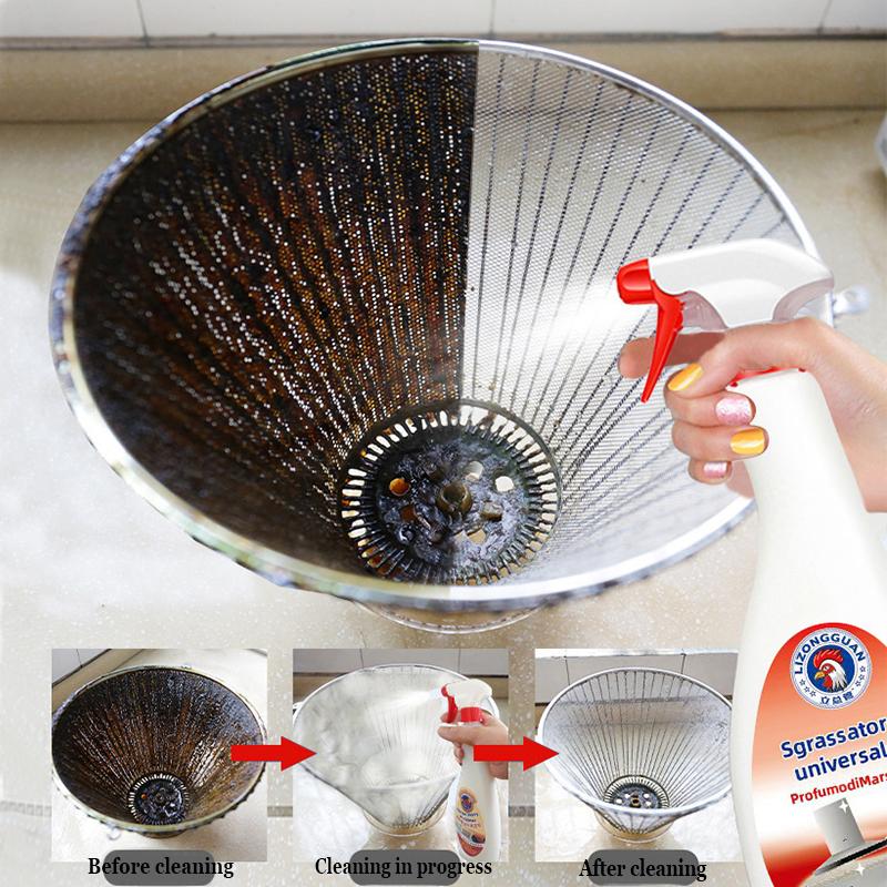 Powerful Oil Stain Remover Multi-functional Kitchen Heavy Oil Stain Cleaner You Use It On Everything it Really Works Everywhere