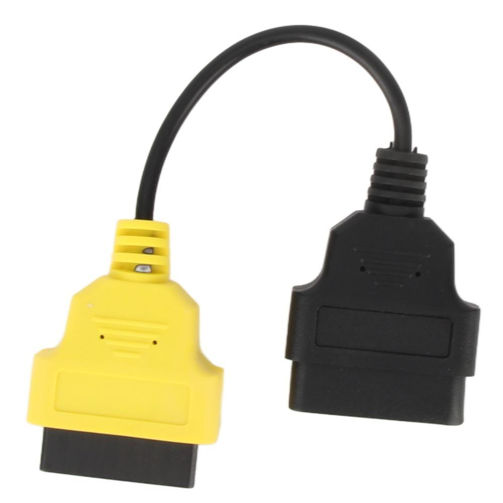 Low Speed CAN Diagnostic Extender Cable ABS Diagnostic Cable Connector OBD2 Adapter  CAN System жёлтый