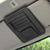 Car Sun Visors Organizer Multi-Pocket Business Card Storage Management Sunglasses Holder Visors Organizers