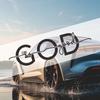 2pcs God Is Good Christian Car Sticker Decal for Bumper Windshield Window Hood Auto Vehicle Vinyl Decor