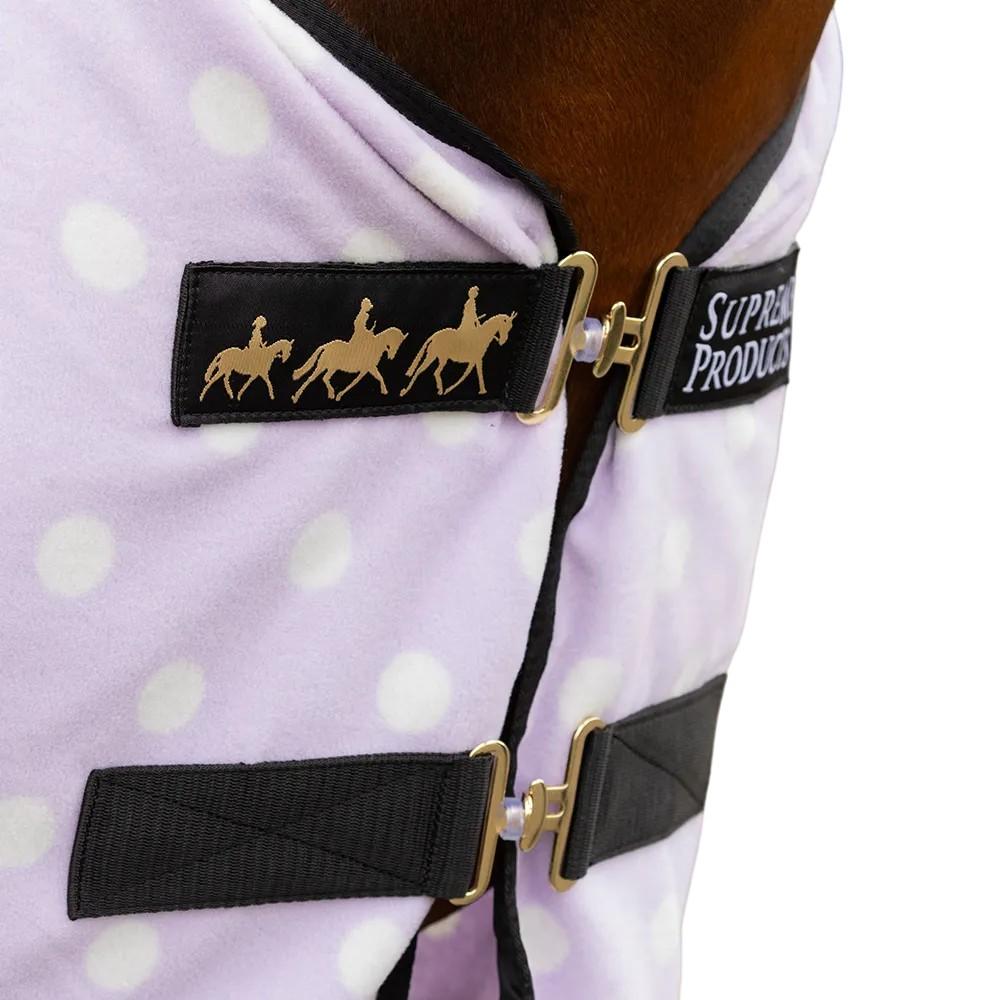 Supreme Products Gepunktete Pferde-Fleece-Decke