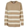 Urban Classics Womens/Ladies Striped Knitted Crew Neck Jumper
