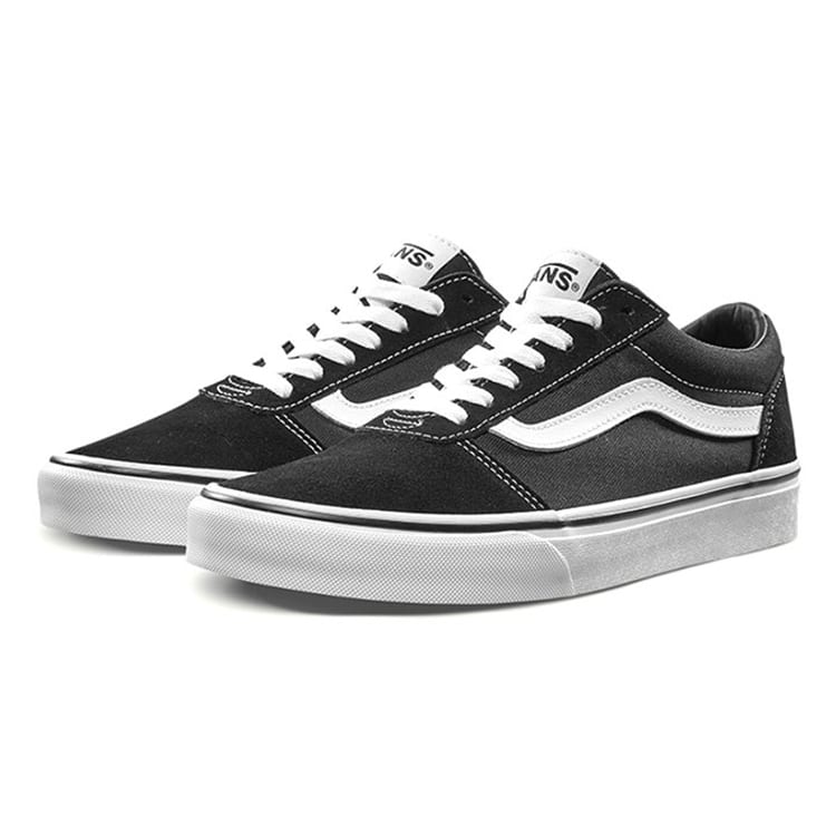 Ward Vans Suede Canvas 'Black White' VN0A36EMC4R