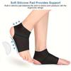 New Arch Support Pad Men's and Women's Arch Orthopedic Foot Foot Guard Cover Pressurized Breathable Flat Foot Socks Ankle Guard Cover