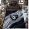 Las Vegas Raiders Crystal Velvet Carpet Soft Anti?Slip Floor Mat Comfortable Home Living Room Bedroom Decor Rug