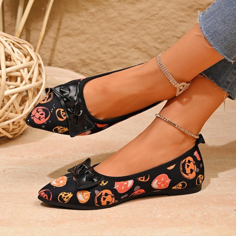 Spring New Flat Shoes Women's Pointed Head Shallow Mouth Soft Sole Anti-slip Wear-resistant Single Shoes