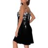 Vestiti Estivi Da Donna Spallina Sottile Abbottonato Casual Prendisole Copricostume Da Spiaggia Con Tasche