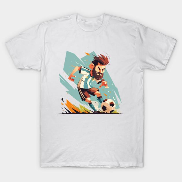 Мужская черная футболка с принтом Месси, печать на трансферной бумаге без вырезания, хлопковая футболка L