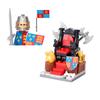 MOC Medieval Castle Building Blocks Set House Bedroom Table Furniture Kitchen Knight Witch Wizard Halloween Skeleton Brick Toys