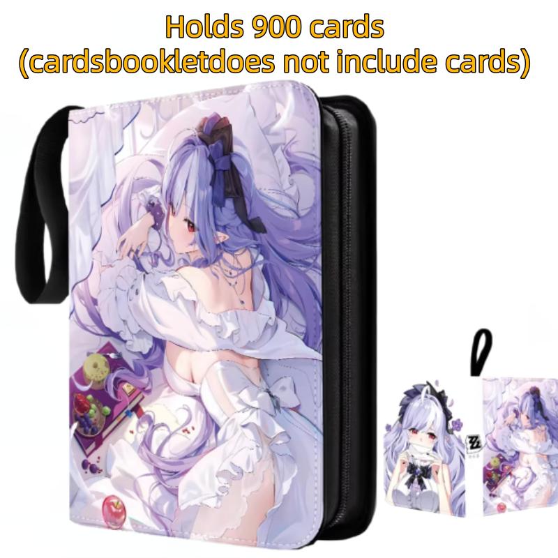 400pcs/900pcs Zenless Zone Zero Card Album Book Folder Anime Collections Zipper Cards Binder Holder Toy Gift