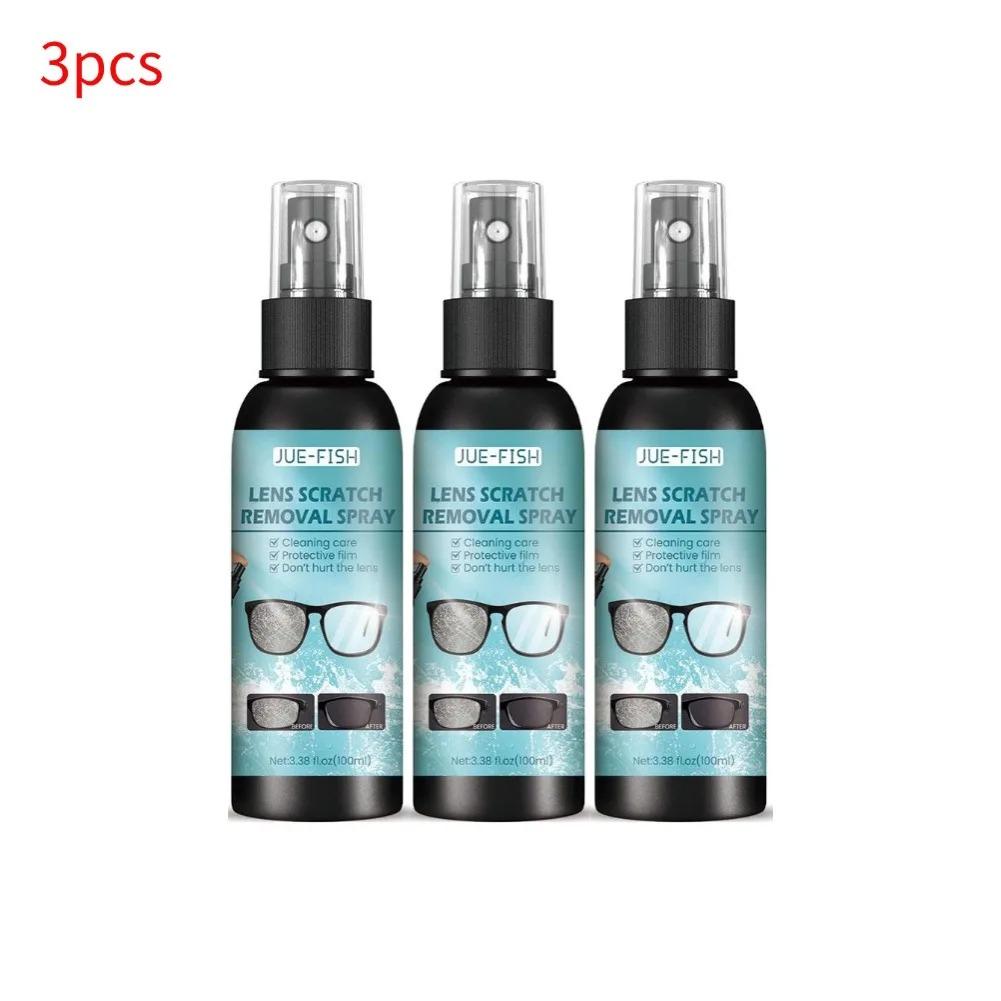 Lens Scratch Removal Spray Multipurpose Eyeglass Cleaner for Sunglasses Glasses Repair Scratches Clean Dirt Lens Cleaner Cleaner