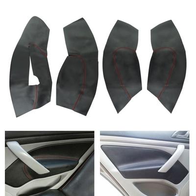 Pannello di protezione del bracciolo della portiera interna dell'auto in microfibra per Skoda Octavia 2007 2008 2009 2010 2011 2012 2013