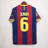 Vintage Trikot Fußballtrikot Trainings trikot Klassischer Sternendruck Verein AC Barcelona C Romesi Trikot