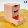 Chic 3-Tier Desk Organizer With Drawers - Ideal For Office Supplies, Jewelry & Cosmetics Storage - Portable Divider Box
