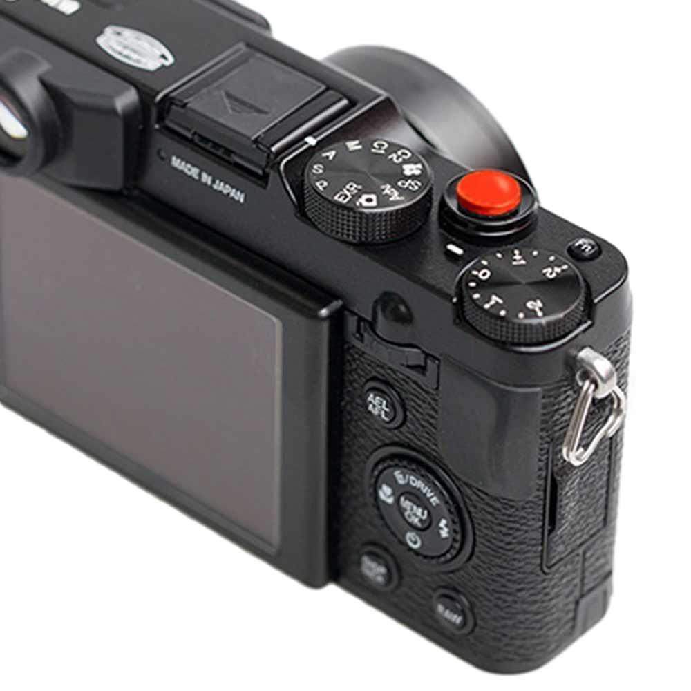 Černá červená stříbrná tlačítko spouště fotoaparátu spouště fotoaparátu pro Fu-jifilm X-E3/Canon/Nikon/Leica