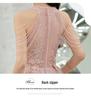 2026 Spring Pink Evening Gown for Women - Socialite, Banquet, Bridesmaid, Engagement, Birthday, Host Dress
