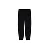 FILA Van Gogh Collaboration Solid Color Sports Knit Casual Pants Men Pants Black F11M228608FBK