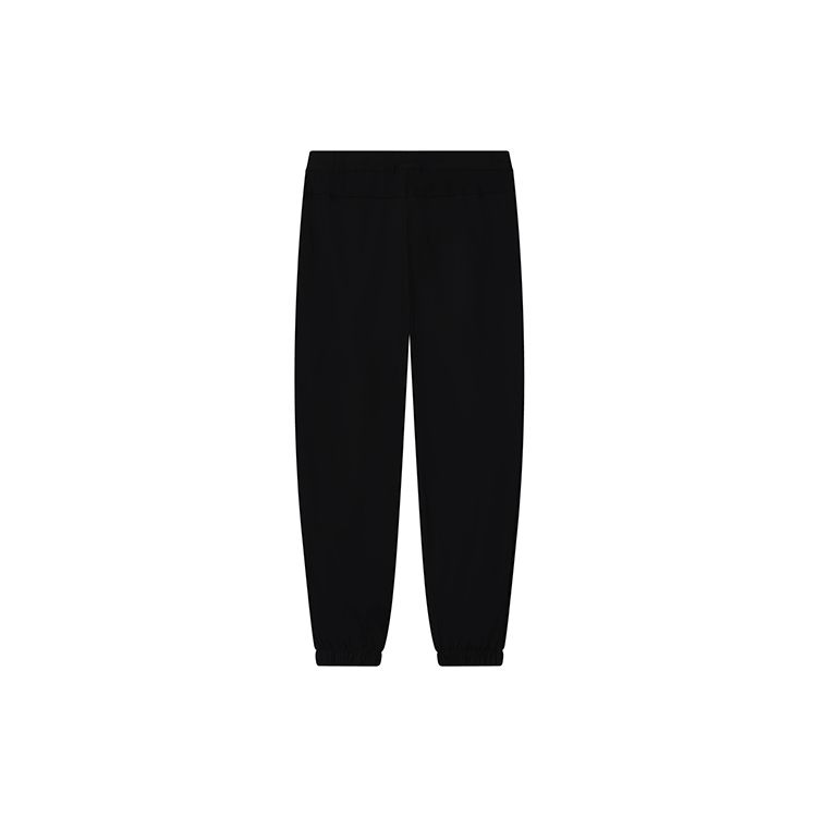 FILA Van Gogh Collaboration Solid Color Sports Knit Casual Pants Men Pants Black F11M228608FBK