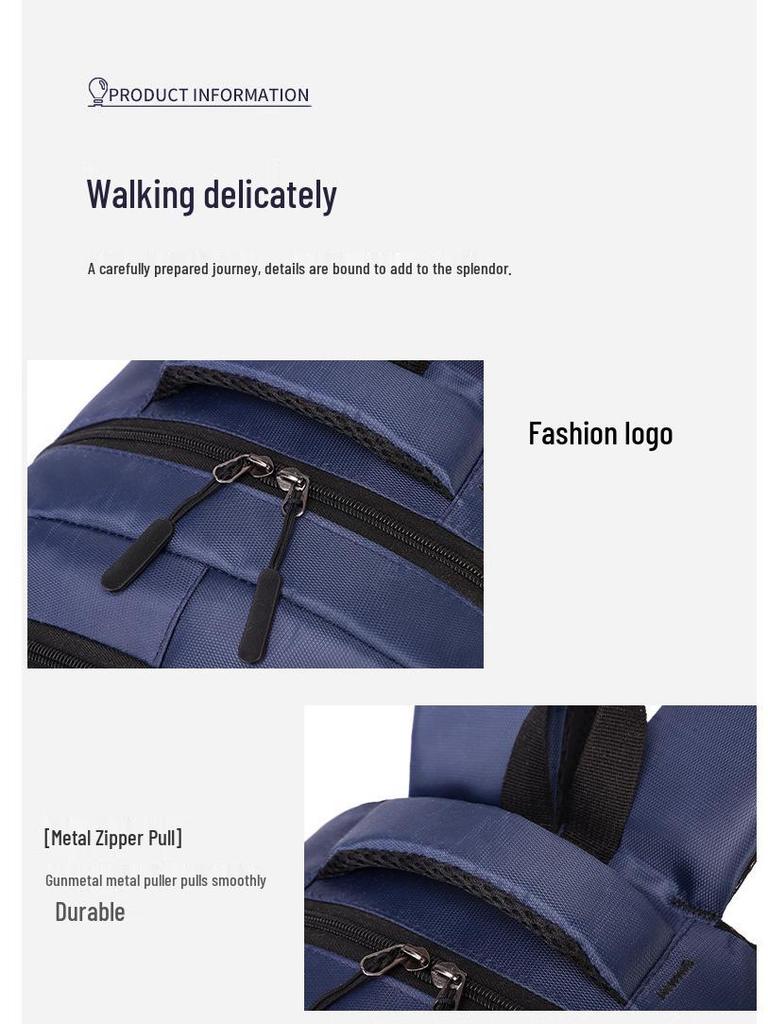 Multifunctional Water-Repellent Laptop Backpack: Casual, Business, and Travel-Ready