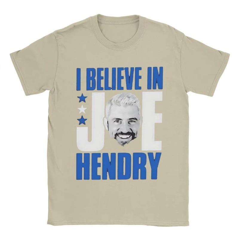 Joe Hendry Fun Wrestling JHT Bedrucktes T-Shirt für Unisex und Damen 100% Baumwolle Lässiges Sport-Unisex-T-Shirt Sommer Kurzarm-T-Shirt