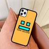 Custodia per telefono Geometry Dash Custodia in silicone PC+TPU per iPhone 11 12 13 Pro Max 8 7 6 Plus X SE XR Fundas rigide