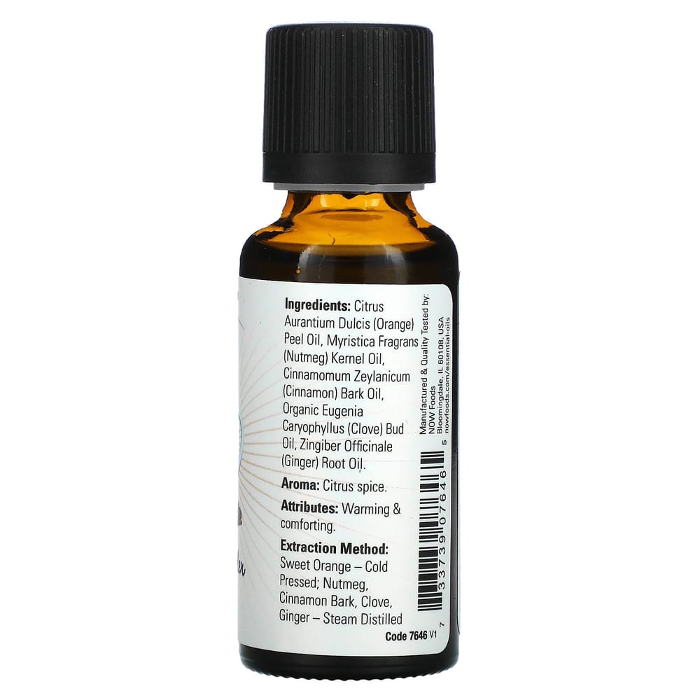 NOW Foods Essential Oil Spice Cider 30ml (1 fl oz)