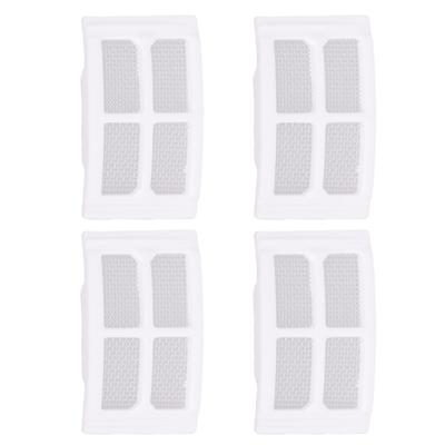 Set mit 4 Kunststoff-Abwasserbehälterfilter Roboterstaubsauger Ersatzteil Reinigungsgerät Komponenten Zubehör