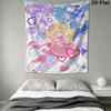 pretty cure Wall Tapestry Aesthetic Wall Hanging Printed Fabric Blanket Decorative Tapestries for Bedroom Living Room Home Decor