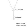 Geometric Round Heart Choker Necklace for Women Stainless Steel Minimalist Simple Clavicle Neck Chain Jewelry