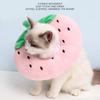 Fruit Pattern Cat Cone Collar Soft and Comfortable Pet Cone Collar  for Cats Kittens Pets