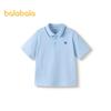 Balabala Boys' Cool-Feel Short Sleeve Polo Shirt