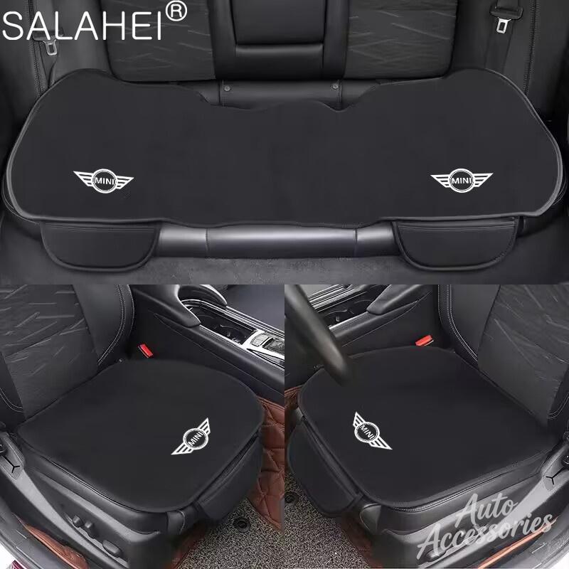 Car Seat Cushion Anti Slip Cover Seat Protection Pad Accessory For BMW MINI Cooper One S Countryman Clubman JCW R50 R55 Sticker