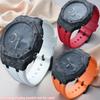 GA2100 GA2110 Modifie Lightweight Carbon Fiber Cace Watch Strap Case For Casio Gshock GA-2100 GA-2110 Fkm Rubber Watchband Bezel