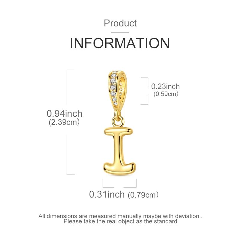 

Медные Бусины-Шармы с Алфавитом Золотистые 26 Букв A-Z Подвески Подходят для Женского Оригинального Браслета Сделай Сам Рождественский Подарок