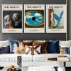Rene Magritte Therapeut Surrealismus Moderne Nordic Poster Und Drucke Wand Kunst Leinwand Malerei Wand Bilder Für Wohnzimmer Dekor