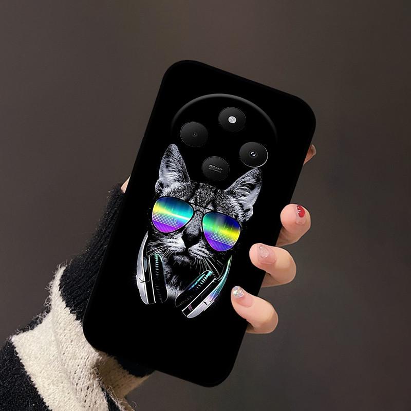 Für Redmi 14C 4G Weiche Hülle 14R Stilvolle Cartoon-Bemalte TPU-Silikon-Handyhülle Für Xiaomi Poco C75 4G 5G Stoßfeste Coque Hüllen